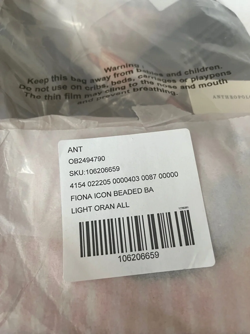 Anthropologie Fiona Icon Telephone 📞 Bag Call Me New with Tags - Picture 6 of 6